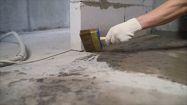 SJ Waterproofing Pros Basement Waterproofing coverage map for Belmont, WI and surrounding area